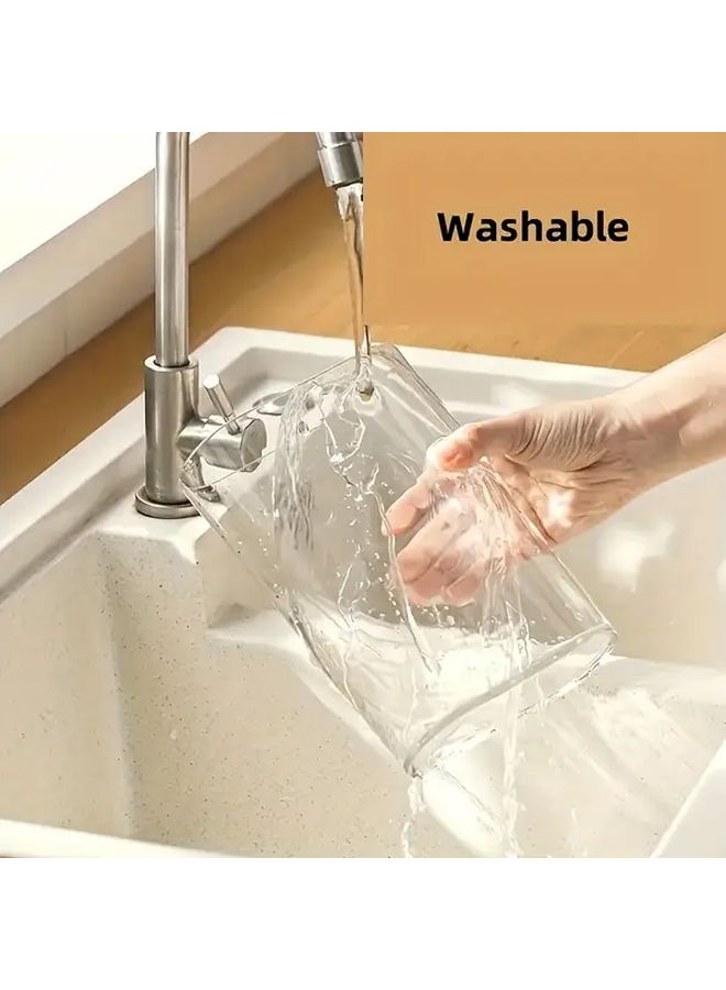 Transparent Laundry Detergent Bottles With Lids And Measurement Lines 1200ml - Image 5